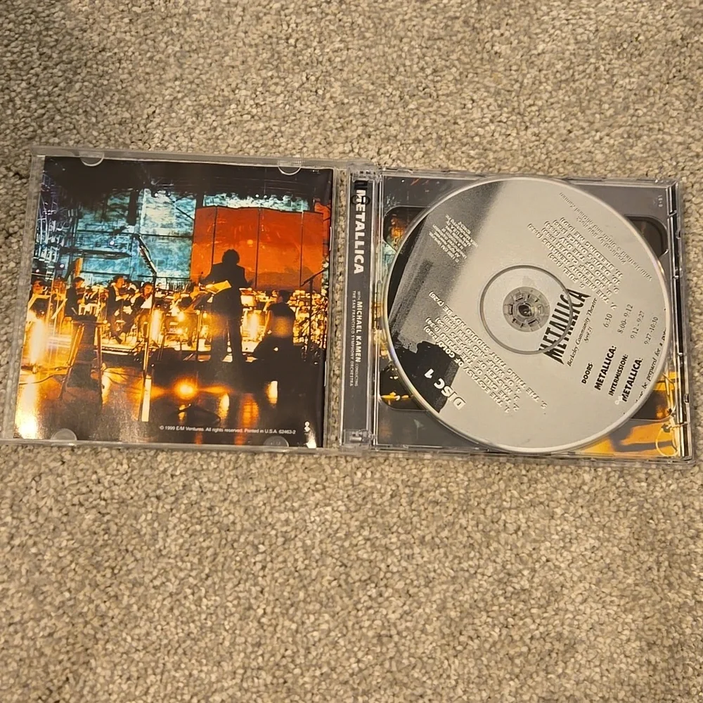 Metallica S&M 2 DISC CD Set - Picture 3 of 5